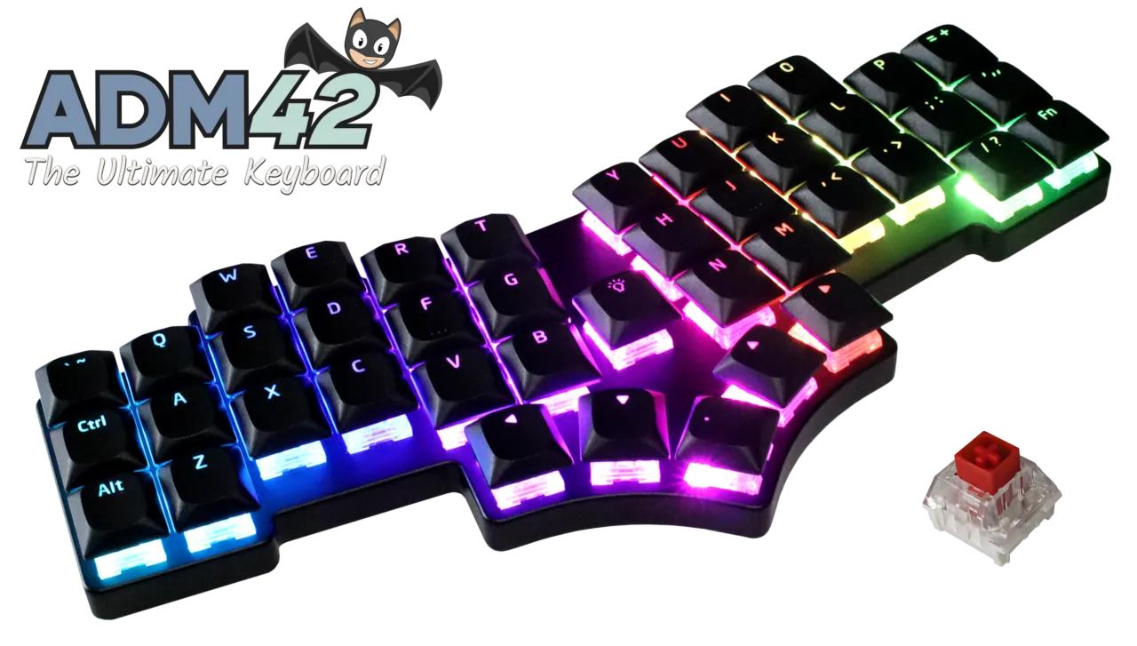 ADM42 Keyboard with Cherry MX switch